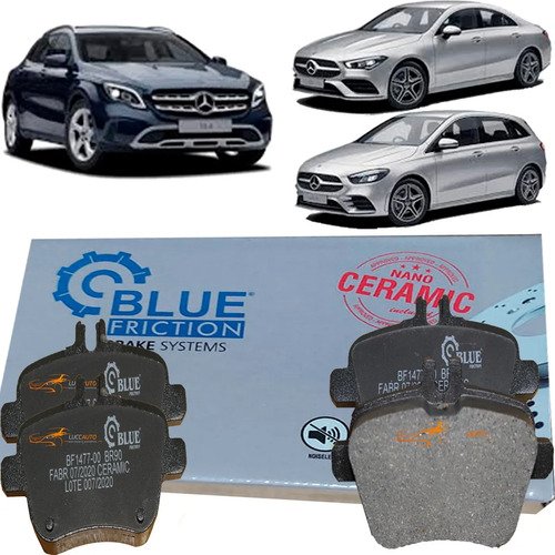 Pastilha Freio Trasseira Mercedes Benz Gla 200 1.6 Ano 2015